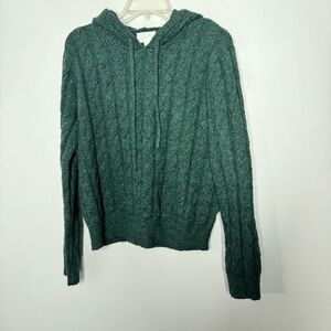 Every green sweater hoodie size medium